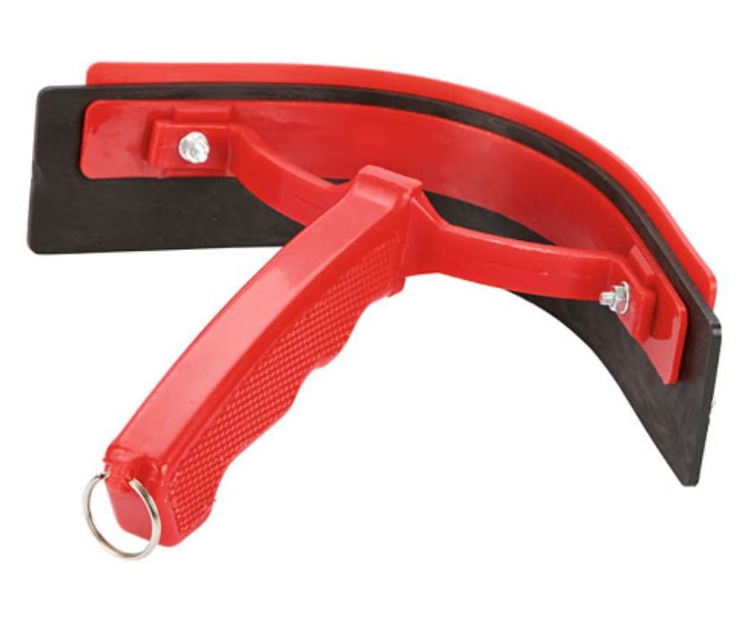 Wiper per saldatura semicircolare nero/rosso